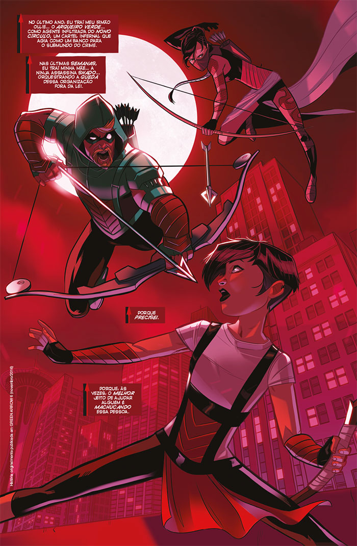 arqueiro verde universo dc renascimento-volume-2-emi-oliver-shado