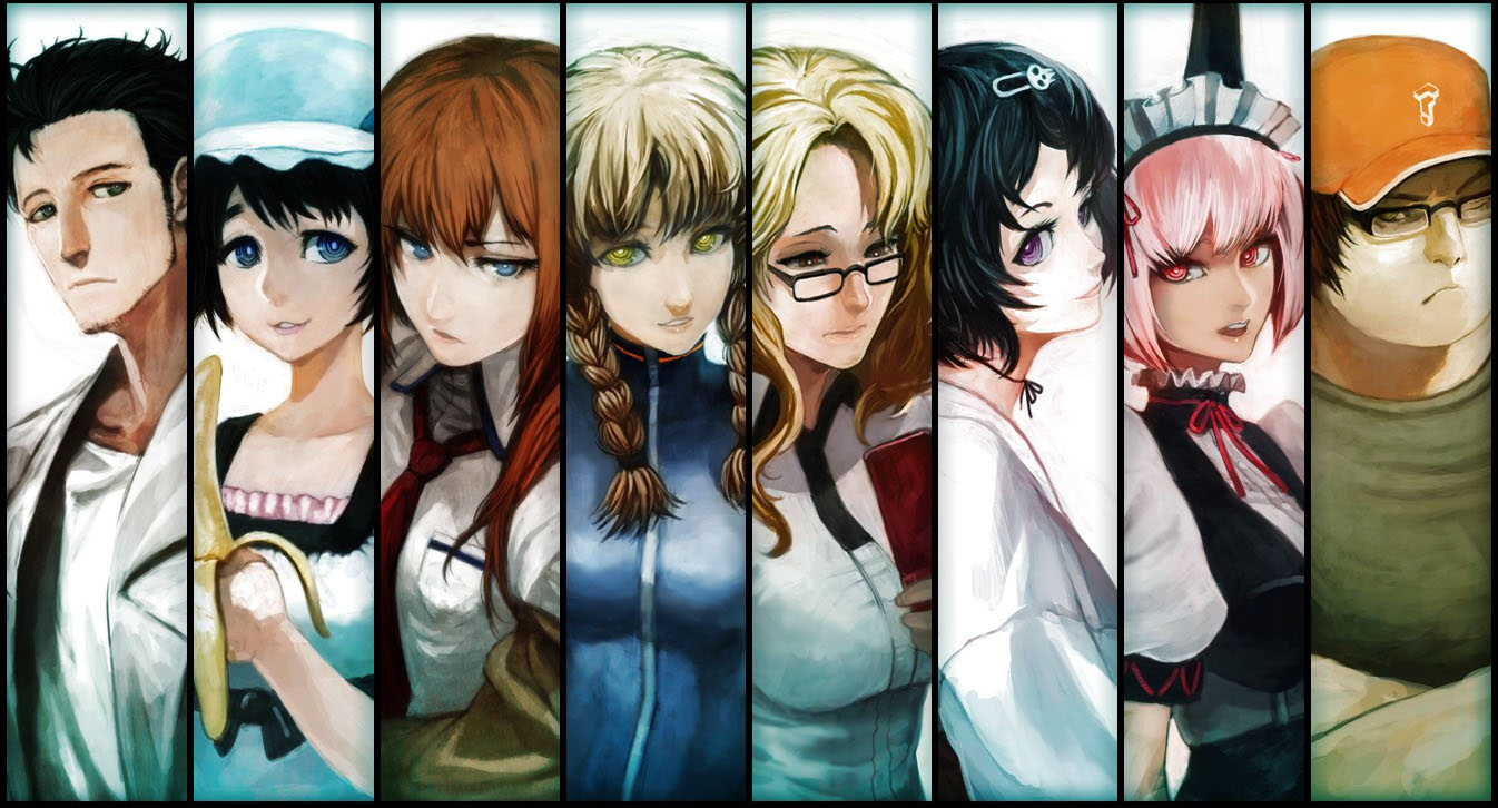 personagens de steins;gate