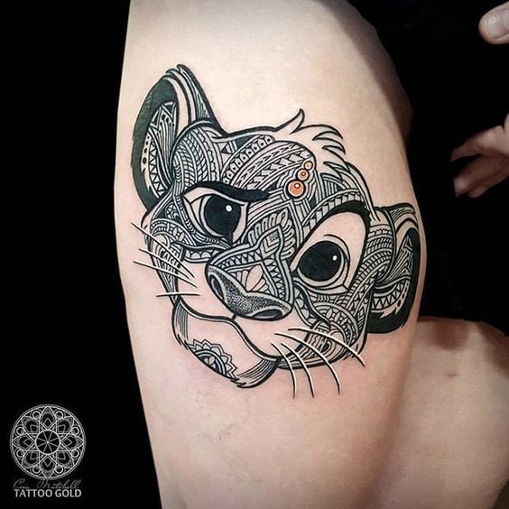 Top 10 Tatuagens de Rei Leão