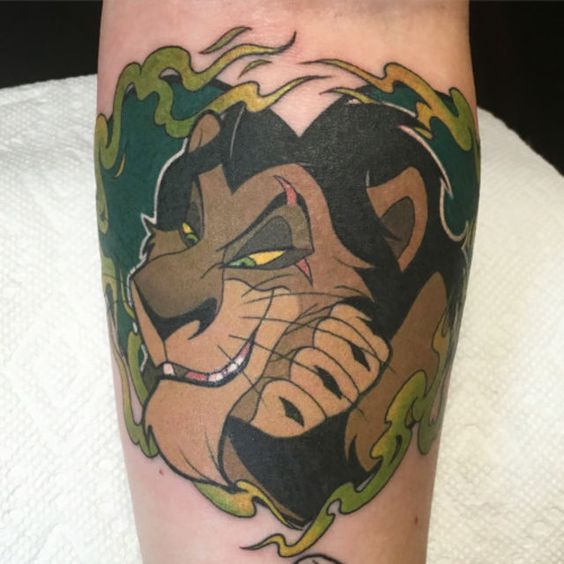 Top 10 Tatuagens de Rei Leão