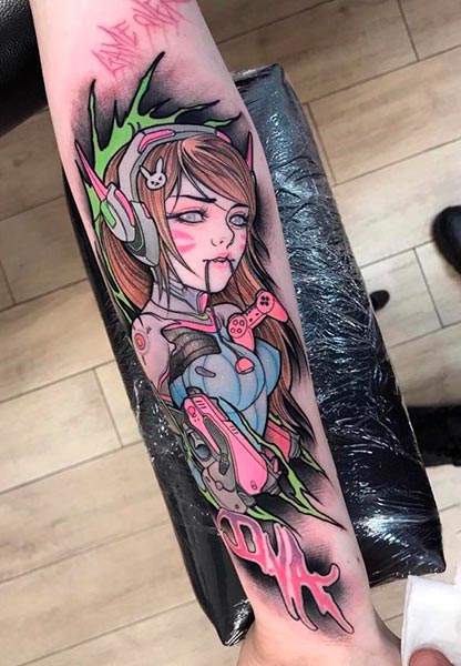 top 10 tatuagens de overwatch