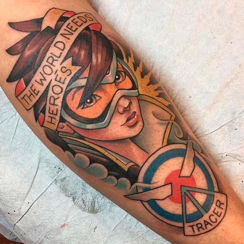 top 10 tatuagens de overwatch