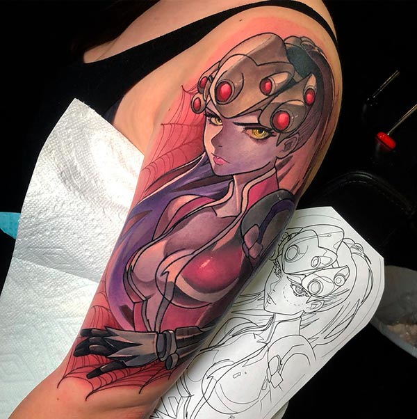 top 10 tatuagens de overwatch
