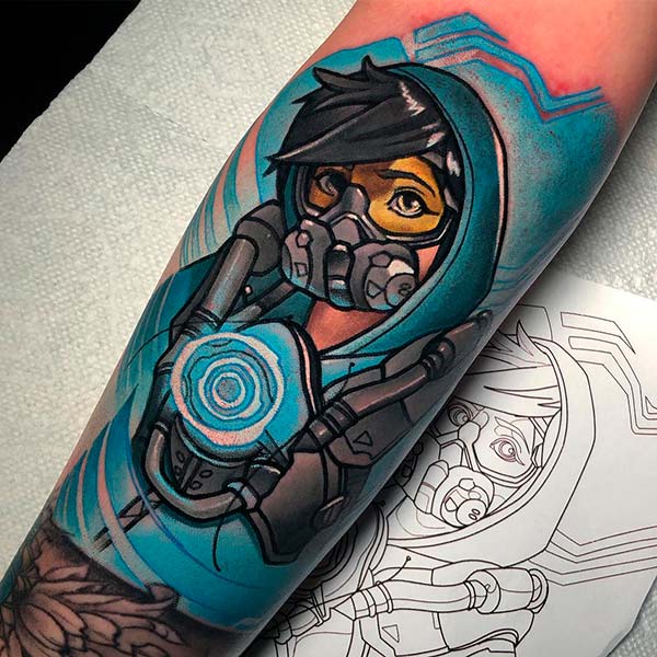top 10 tatuagens de overwatch