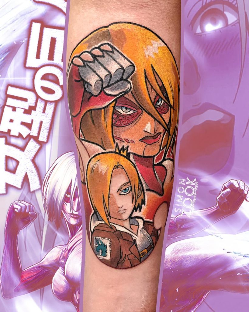 tatuagem annie leonhart