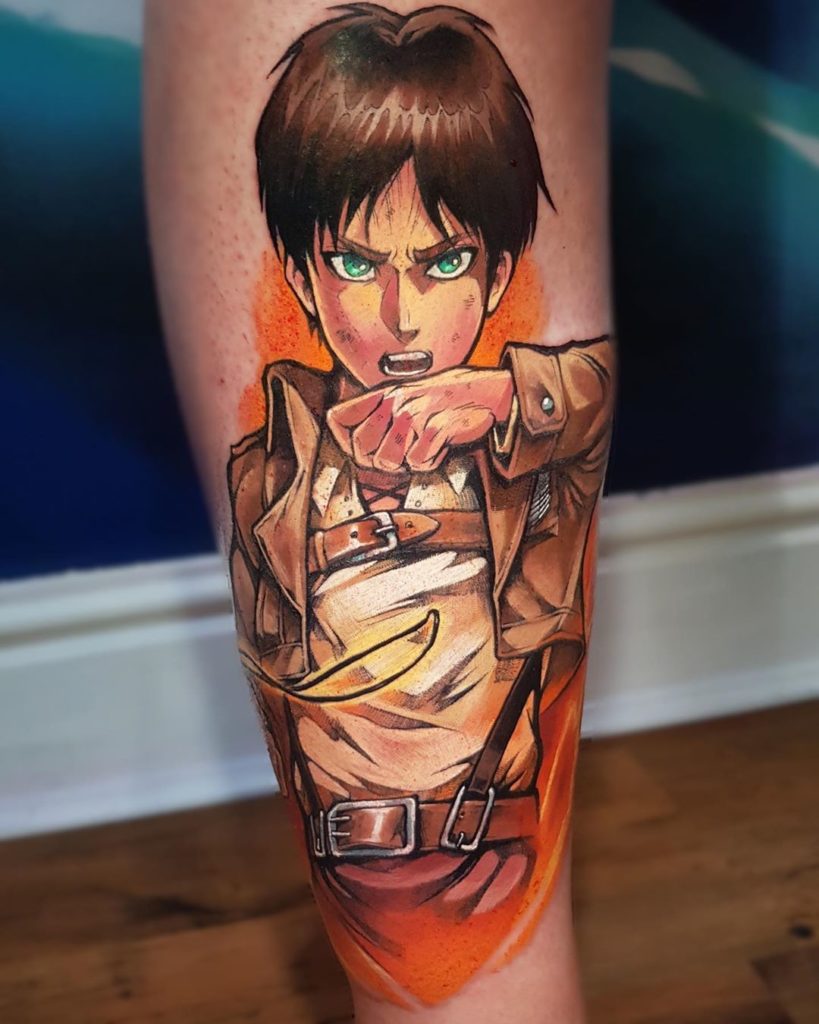 Top 10 Tatuagens de Shingeki no Kyojin