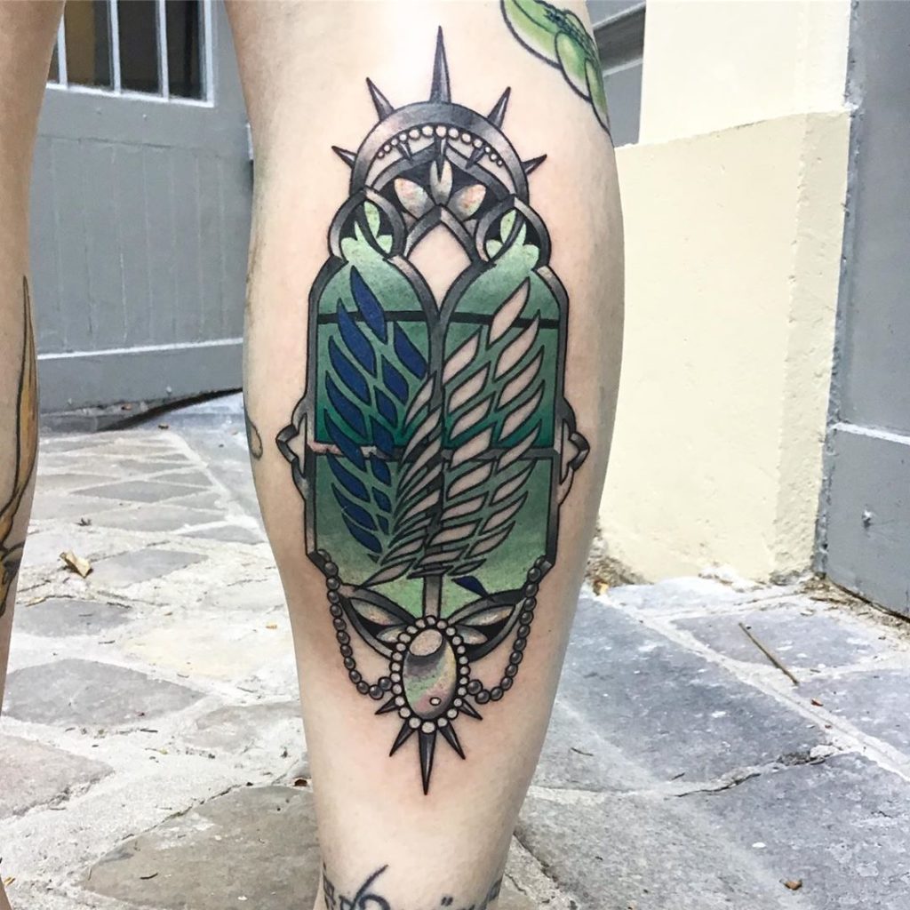 Top 10 Tatuagens de Shingeki no Kyojin