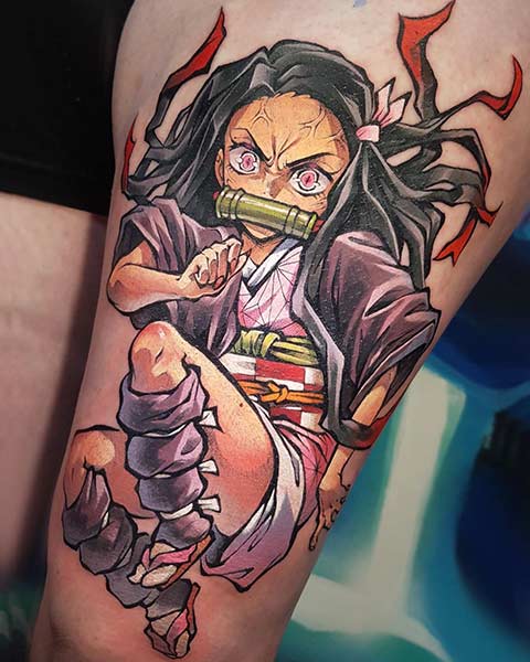 Top 10 Tatuagens de Demon Slayer