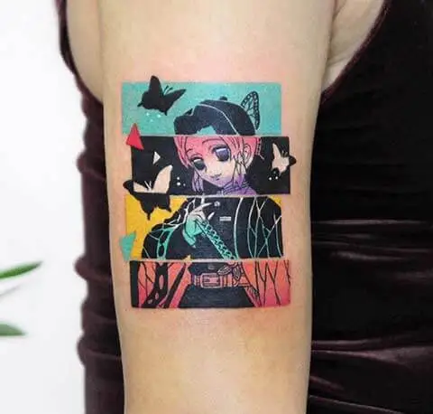 top 10 tatuagens de kimetsu no yaiba