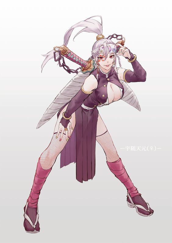 Hashiras de Demon Slayer em versão feminina