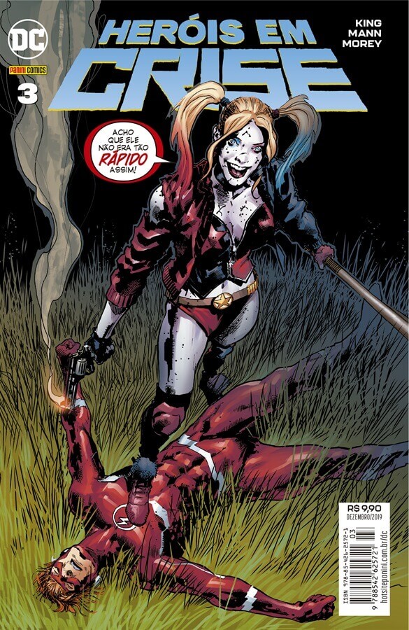 Heróis em Crise (Heroes in Crisis, DC) - Resenha - Arlequina e Flash