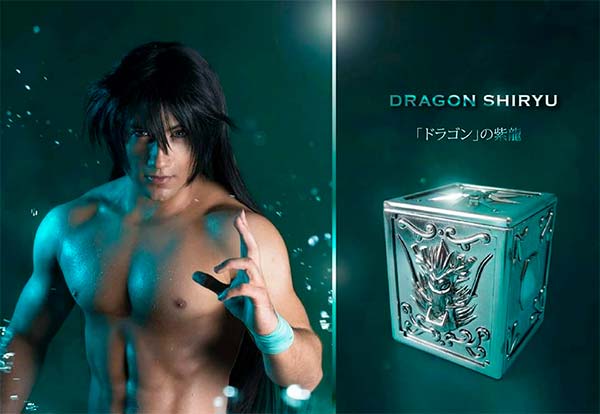 Cosplay de Shiryu de Cavaleiros do Zodíaco