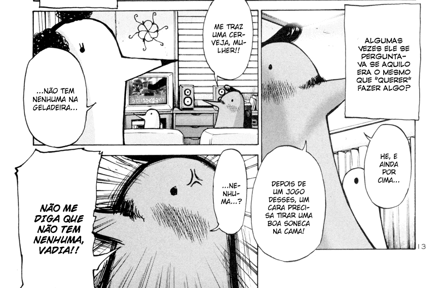 Discussão entre os pais de Punpun