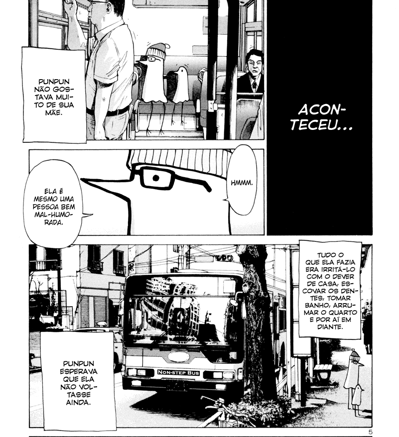 Punpun assume não gostar muito de sua mãe