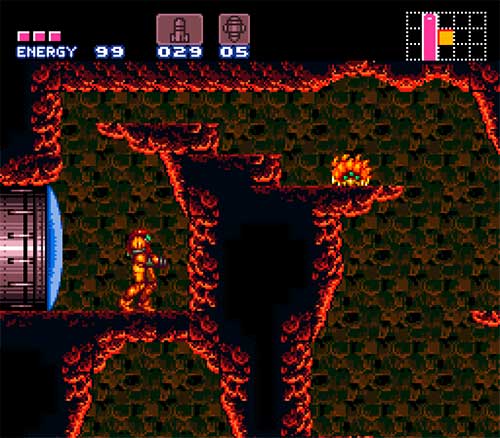 Game Retrô: Super Metroid SNES