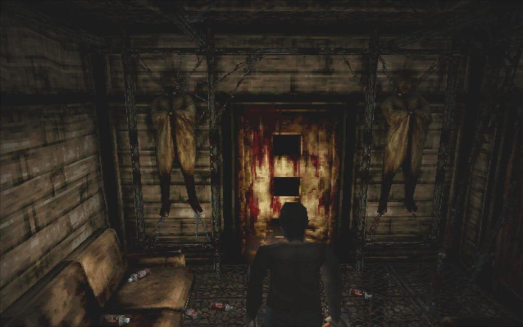 Cenário macabros compunham Silent Hill.