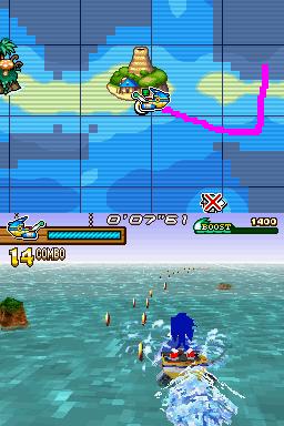gameplay sonic caneta