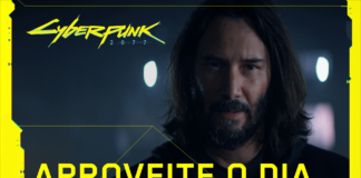 Comercial Cyberpunk 2077 na final da NBA Comercial Cyberpunk 2077