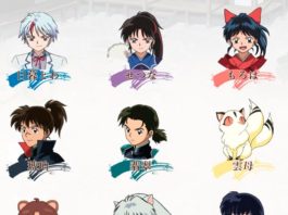 Os personagens de Yashahime