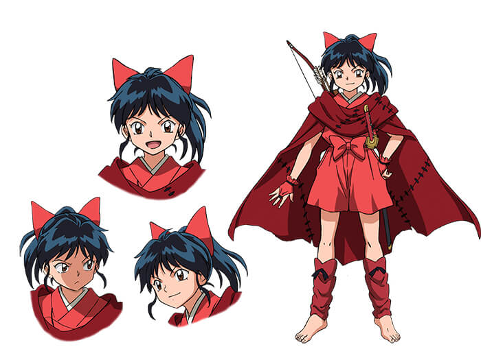 Os personagens de Yashahime