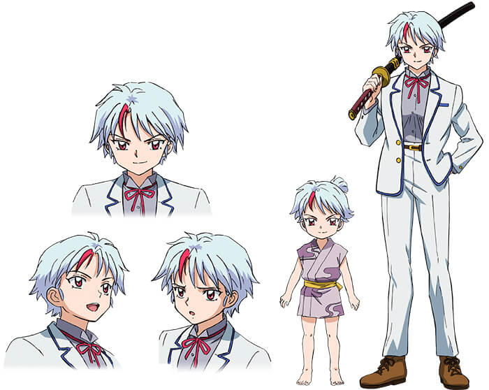 Os personagens de Yashahime