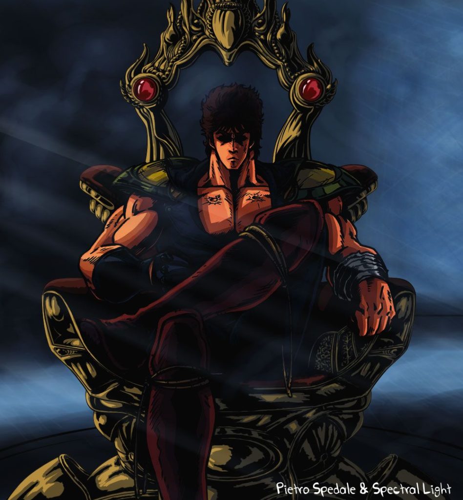 Imagem do personagem Kenshiro, de Hokuto no Ken