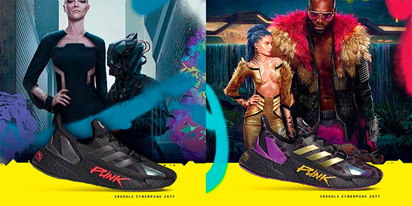Tenis Adidas Cyberpunk 2077