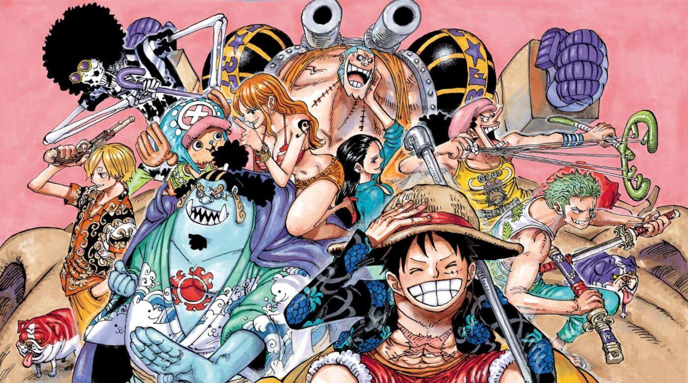 One Piece 981 Color Spread / ++ one piece manga ++ auf der seite des