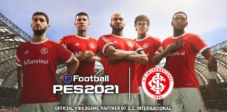 A Konami é a patrocinadora do Sport Club Internacional