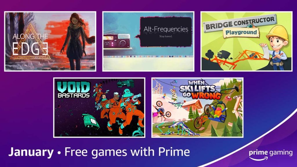 Atualização Mensal do Prime Gaming
