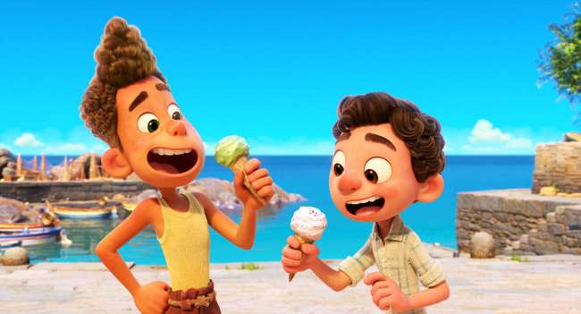 Luca - Trailer animado da Pixar