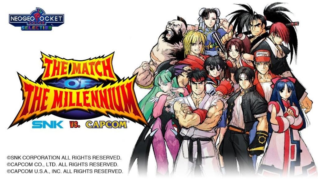 SNK VS. Capcom: The Match of The Millennium chega na Nintendo