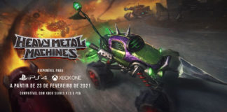 Heavy Metal Machines chega nos consoles em 23 de fevereiro