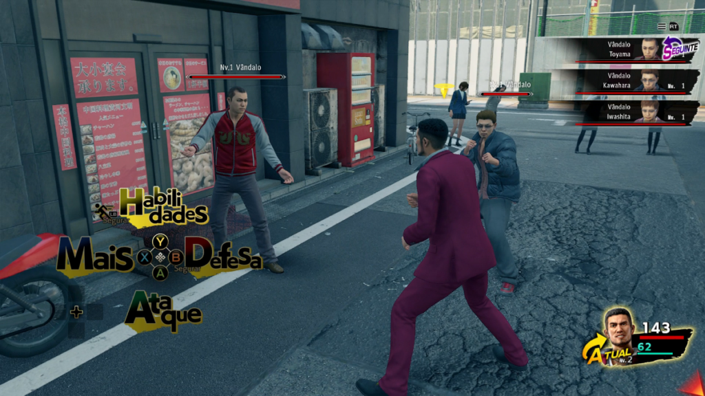 Yakuza: Like a Dragon em Português tem atualização