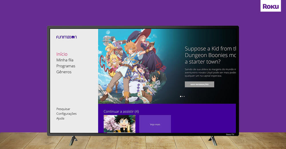 Funimation chega a Roku no Brasil