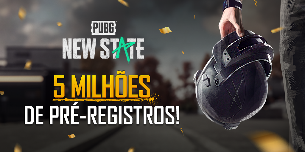 PUBG: NEW STATE supera 5 milhões de usuários