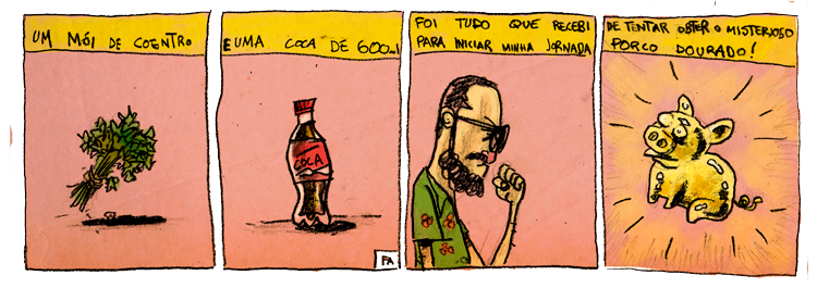 a saga do porco dourado