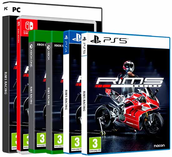 Game de corrida de motos RiMS Racing