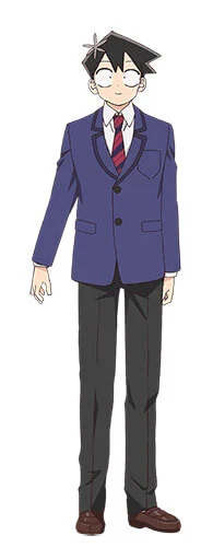 os personagens de komi san wa