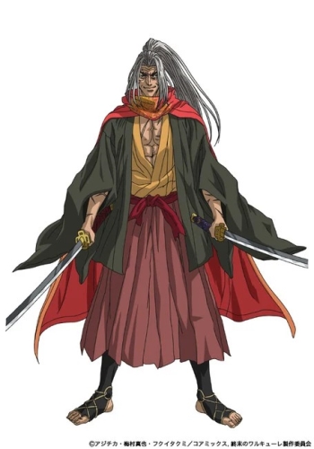 Kojiro Sasaki, um dos personagens de Record of Ragnarok