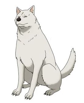 Inu / Dog, os personagens de Peach Boy Riverside