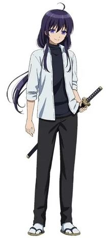 Mikoto, os personagens de Peach Boy Riverside