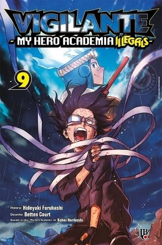 Vigilante My Hero Academia Illegals Vol. 09 - Lançamentos de agosto de 2021