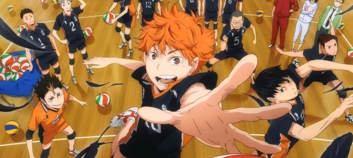 Haikyuu levantou a bola para o Japão cortar