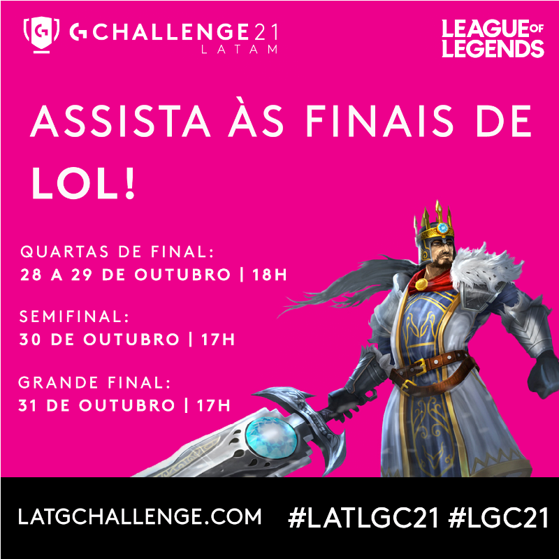 Finais do Logitech G Challenge 2021 no Brasil começam no dia 26 de outubro