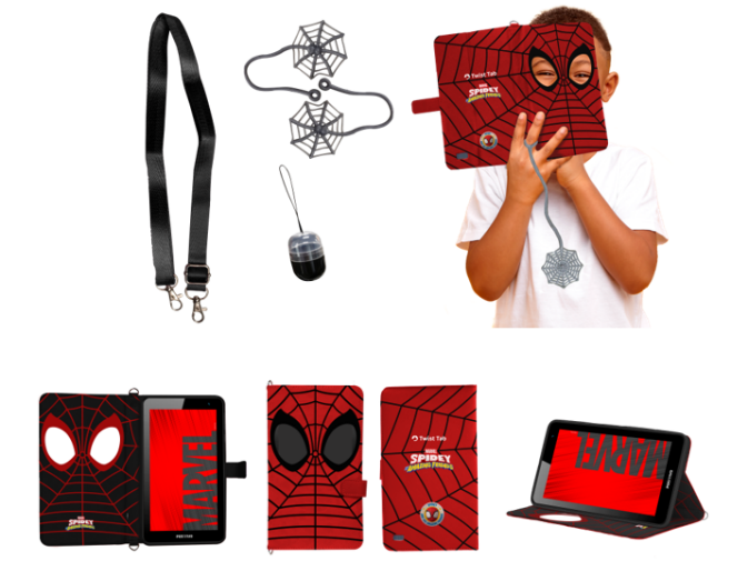 Positivo em parceria com a Disney lança tablet do Homem-Aranha