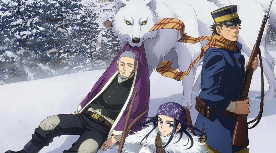 Golden Kamuy - Top 15 animes Seinen