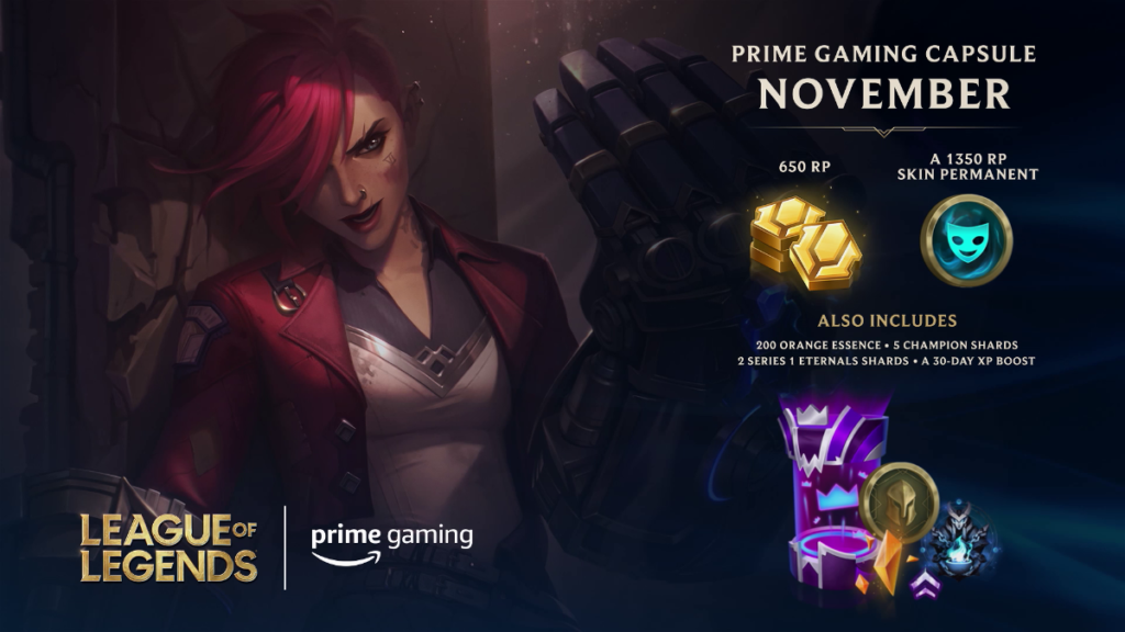 Prime Gaming anuncia os jogos grátis de Novembro