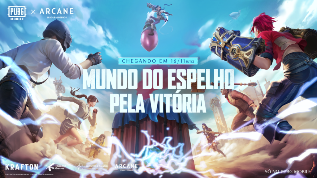 Arcane chega ao PUBG MOBILE no update 1.7