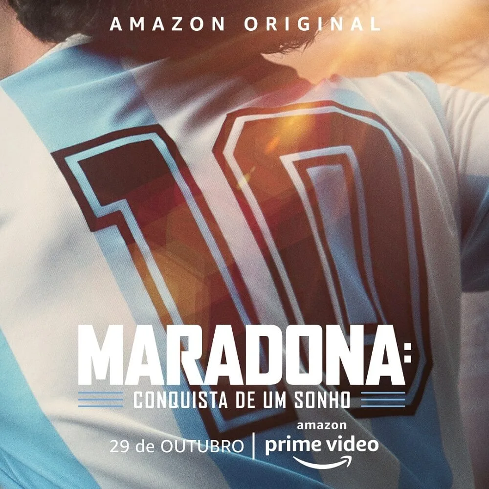poster da série maradona a conquista de um sonho